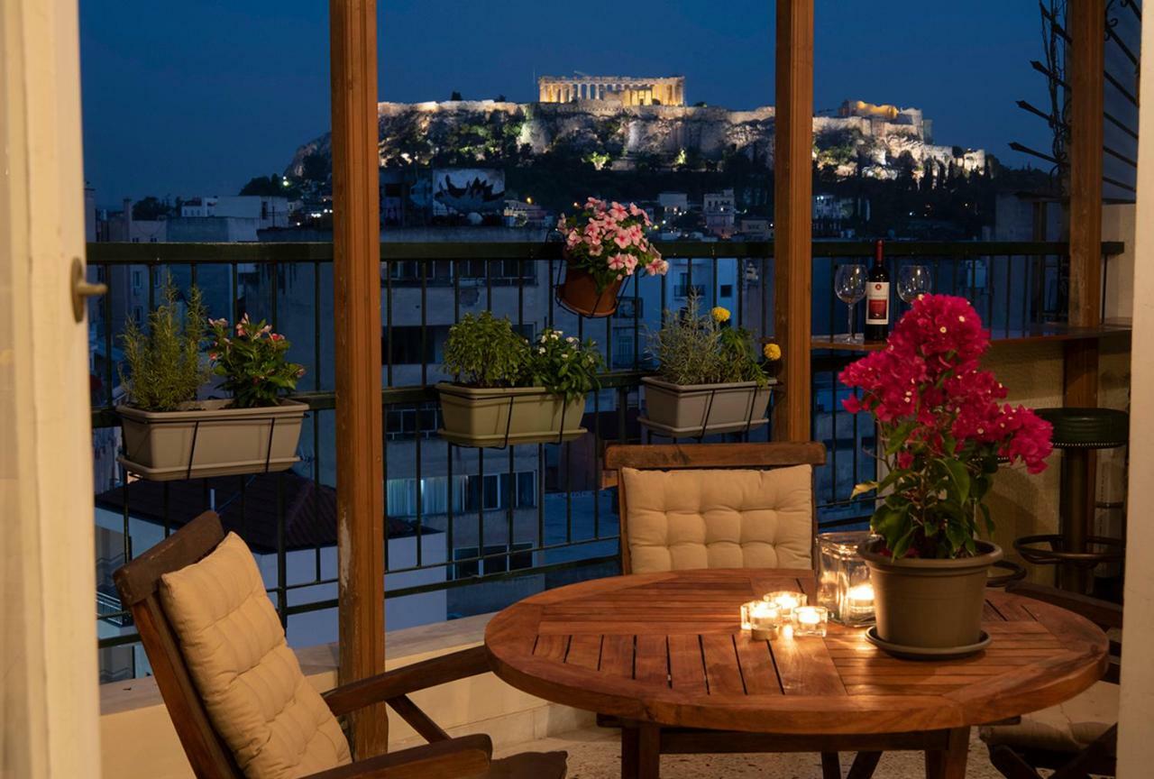 Appartamento Mosaics Astonishing Acropolis View Aprtm Atene Esterno foto