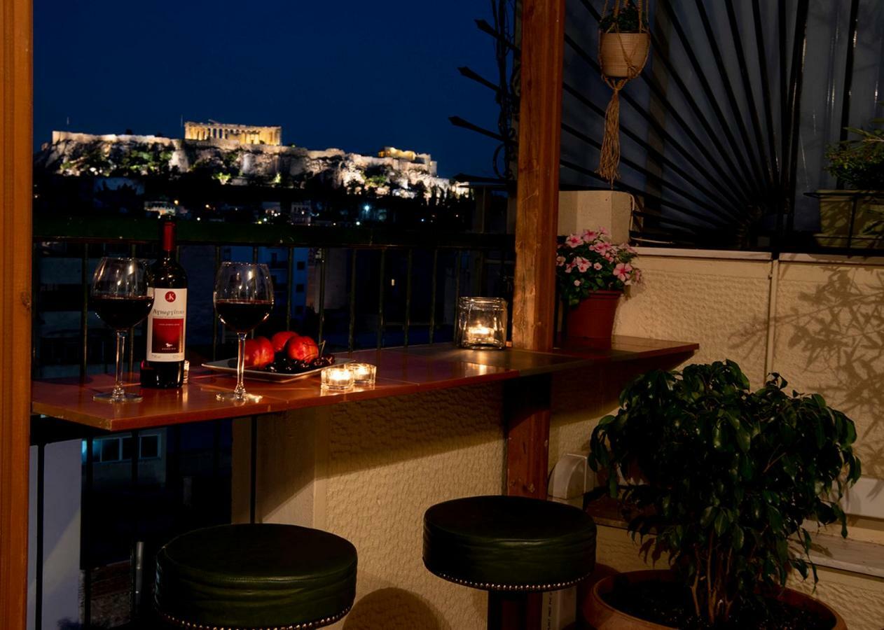 Appartamento Mosaics Astonishing Acropolis View Aprtm Atene Esterno foto