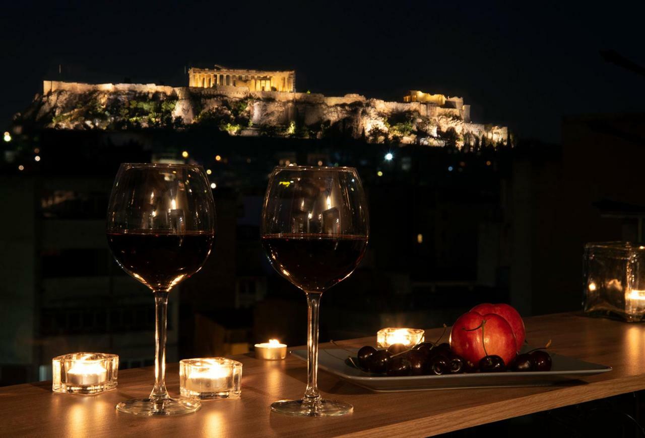 Appartamento Mosaics Astonishing Acropolis View Aprtm Atene Esterno foto