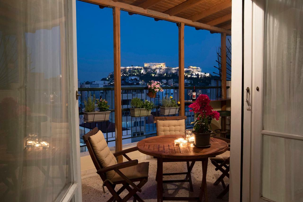 Appartamento Mosaics Astonishing Acropolis View Aprtm Atene Esterno foto